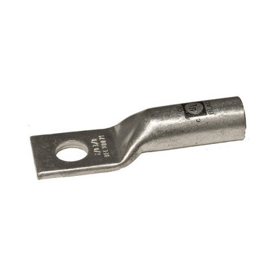 Morris Products MLLC750-5/8 Copper Long Barrel One Hole Compression Lugs in Black