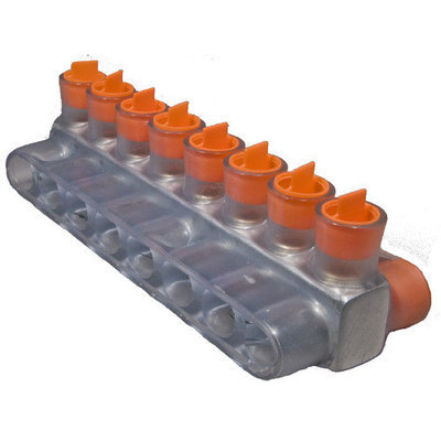 Morris Products 10-Amp 600-Volt Clear/Orange Connector 97362
