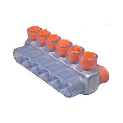 Morris Products 10-Amp 600-Volt Clear/Orange Connector 97400