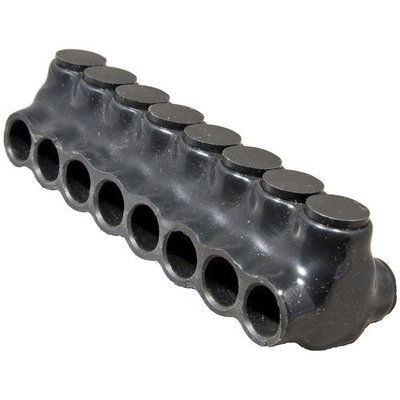 Morris Products 24-Amp 600-Volt Black Connector 97618
