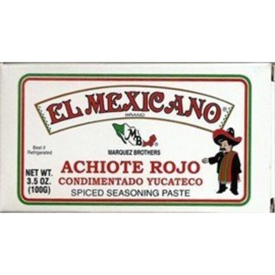 El Mexicano Spiced Seasoning Red Achiote Paste