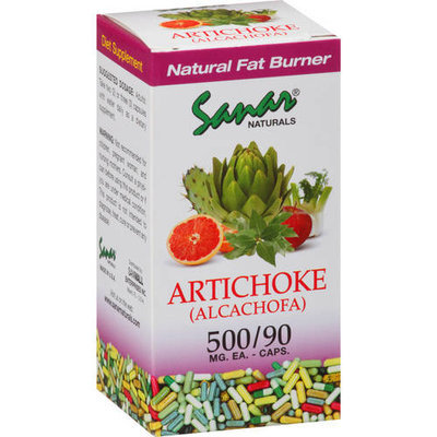 Artichoke Alcachofa 90 Caps 500mg Sanar Naturals Cholesterol and Fat Burning Supplement