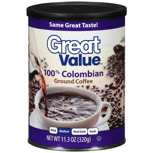 Great Value 100 Colombian Medium Ground Coffee, 11.3 oz Reviews 2019