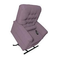 Mega Motion Mona Infinite Position Recline & Lift Chair with Heat and Massage (Lavender)