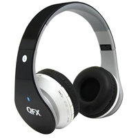 Quantumfx QFX H-251BT Wireless Bluetooth Stereo Headphone with FM Radio - Green
