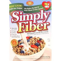 Benefit Nutrition Simply Fiber All Natural Crunchy Os 8.5 - Ounce Boxes Pack of 6