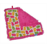 Tivoli Couture CSB 1102 Couture Shagg-e Stroller Blanket Happy Hippo - green