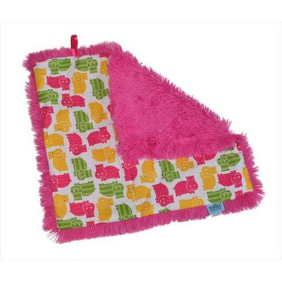 Tivoli Couture CSB 1102 Couture Shagg-e Stroller Blanket Happy Hippo - green
