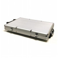 Brybelly 1000-Count Aluminum Rolling Poker Chip Case