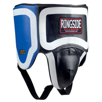 Ringside Gel No Foul Boxing Protector - XL - Black/Blue