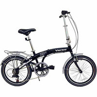 Kettler Bikes Kettler Verso Cologne Folding Bike, Gloss Black