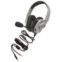 Ergoguys Califone Titanium Headset with Guaranteed for Life Cord - Stereo - Mini-phone - Wired - 50 Ohm - 20 Hz - 20 kHz - Over-the-head - Binaural - Ear-cup - 6 ft Cable - Noise Reduction Microphone