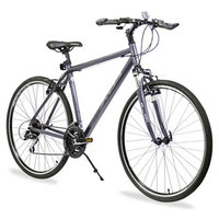 XDS XDSC300G46 Cross 300 Mens 24-Speed Hybrid Bike 46cm. - Grey