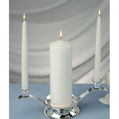 Light Technology Pub Light In the Dark Elegant Unity Candles (Set of 3)