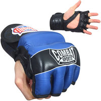 Combat Sports MMA Hybrid Leather Fight Gloves