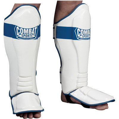 Combat Sports MMA Kickboxing Shin Guards (Large)