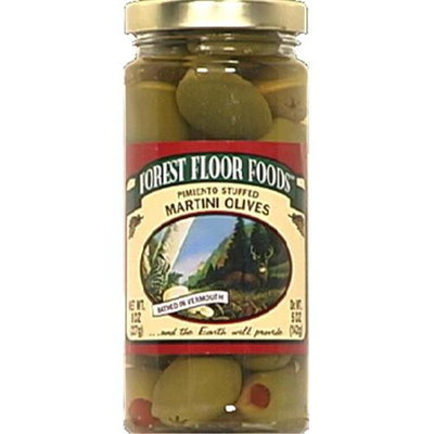 Forest Floor Olive Martini Stfd Pimiento 8 OZ (Pack of 12)