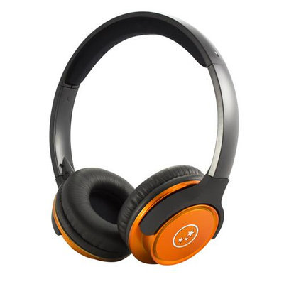 Able Planet Clear Voice TL210- Metallic Orange Stereo Headphones