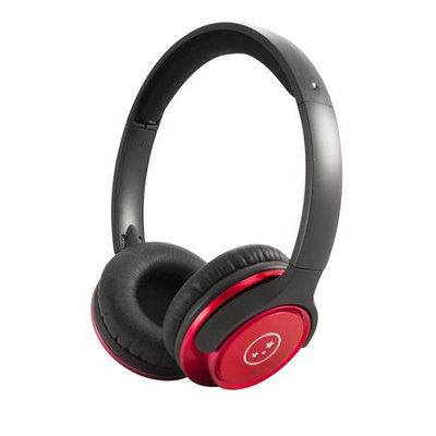 Able Planet Clear Voice TL210- Metallic Red Stereo Headphones
