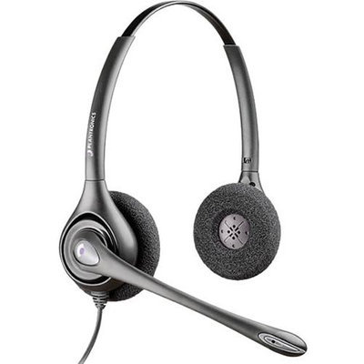 Plantronics SupraPlus H261N Double Earpiece Headset w/ Noise Cancelling