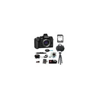 Olympus OM-D E-M1 Compact System Camera with 16MP and 3-Inch LCD - Body Only + 64GB SD HC Memory Card + Focus Deluxe Soft Shell Camera Gadget Bag + Mini Flexibl