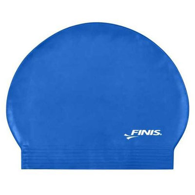 Finis Latex Solid Swim Cap Blue