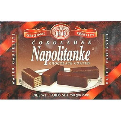 Kras Wafer Napolitanke Choc Co 11.64 OZ (Pack of 12)