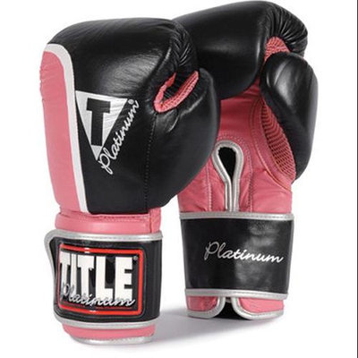 Title Boxing Title Platinum Ultimate Bag Gloves-Pink-Medium