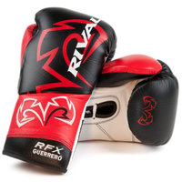 Rival Boxing RFX Custom SF Guerrero Fight Gloves - 8 oz. - Black/Red
