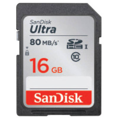 Sandisk SDSDUNC-016G-AN6IN ULTRA SD 80MB/S C10 U
