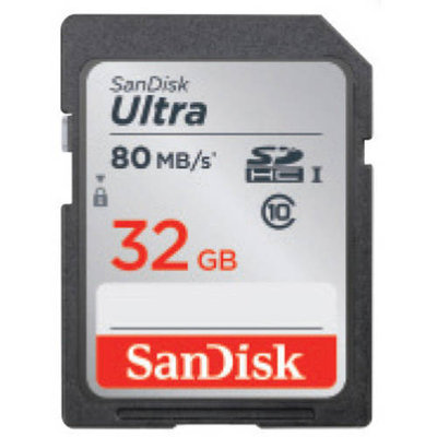 Sandisk SDSDUNC-032G-AN6IN ULTRA SD 80MB/S C10 U