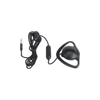 zCover 3.5mm Ear Phone - Mono - Black - Mini-phone - Wired - Over-the-ear