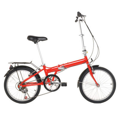 Vilano NEW LIGHTWEIGHT ALUMINUM FOLDING BIKE BICYCLE - WHITE