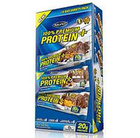 MuscleTech 100% Premium Protein Plus Variety Pack - 1.7 oz. - 18 Bars