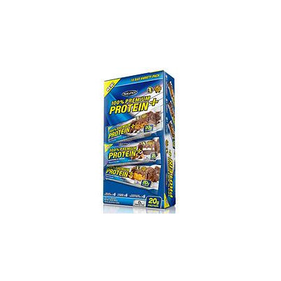MuscleTech 100% Premium Protein Plus Variety Pack - 1.7 oz. - 18 Bars
