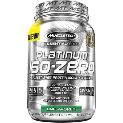 Muscletech Platinum IsoZero Unflavored
