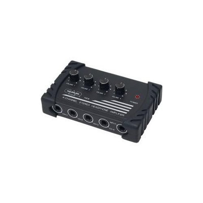 Omnitronics Pro Sound CAD 4-Channel Compact Stereo Headphone Amplifier - HA4