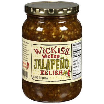 Wickles Wicked Jalapeno Relish, 16 fl oz