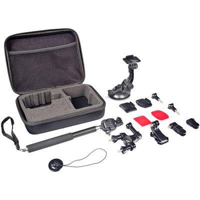 Relaunch Aggregator GoPro Hero 2 3 3+ Case Tether Bike Pole Helmet Suction Cup