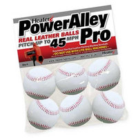 Trend Sports Heater PowerAlley Pro Leather Pitching Machine Baseballs PAPMBL44