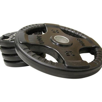 Body-solid Body Solid Rubber Grip Olympic Plate 255lbs Weight Set