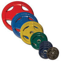 ORCT455 Olympic 455lb Colored Rubber Grip Weight Set