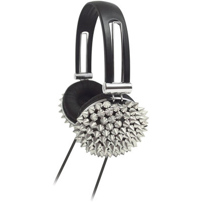 Supersonic IQ-214SL High Performance Spiked Headphones Silver