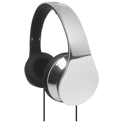 Supersonic IQ Sound High Performance Headphones - Stereo - Silver - Wired