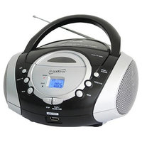 Supersonic Portable MP3 CD Player Silver