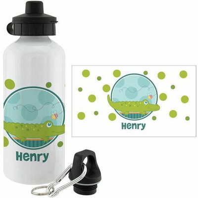 Personalized Planet Green Sweet Alligator Personalized 20-Oz. Water Bottle