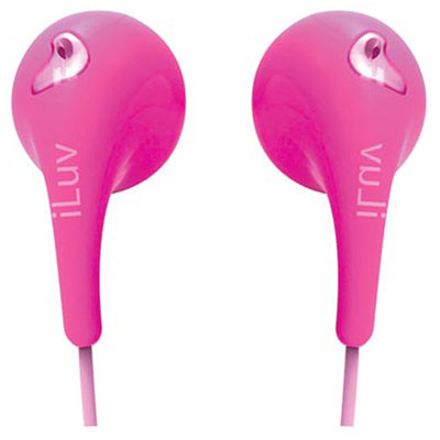ILUV iEP205PNK Bubble Gum II Earbuds (Pink)