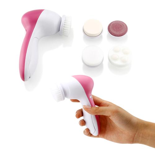 Gearonic Inc GEARONIC TM 6 in 1 Multifunction Electric Electronic Beauty Face Facial Cleansing Cleanser Spin Brush and Massager