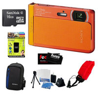 Sony DSC-TX30/D 18 MP Digital Camera with 16GB Accessory Kit