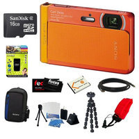 Sony DSC-TX30/D 18 MP Digital Camera with 16GB Deluxe Accssory Kit